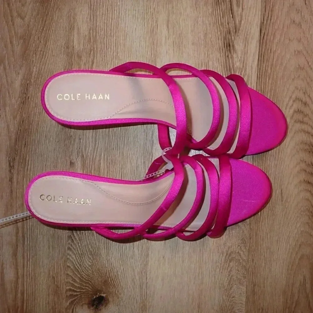 Brand New Cole Haan Pink heels size 9.5